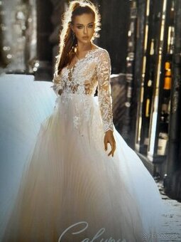 Predám svad.šaty IRIAN SAM CALYPSO 13, veľ.40