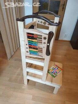 Drevená učiaca veža