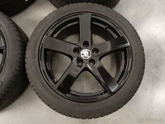 4ks zimne ALU 5x112 R18 7,5J ET45 ALUTEC SKODA SUPERB 3 - 1
