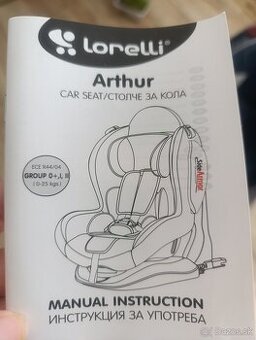 Autosedačka do 25kg