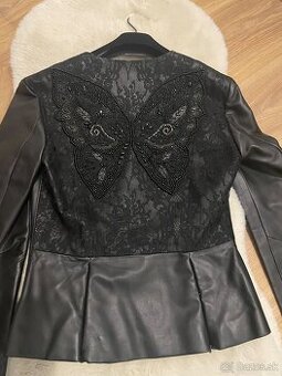 Dámska kožená bunda Philipp Plein L