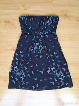 Spoločenské šaty Esprit s motýľmi, veľkosť 36