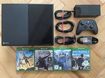 XBOX ONE 500GB + ovladac + hry
