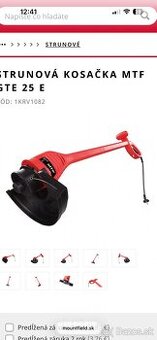 Predám strunovú kosačku