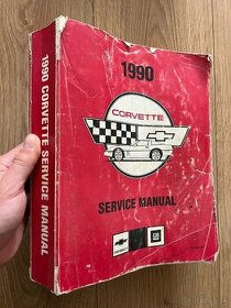 CHERVOLET CORVETTE C4 originalni montazni manual