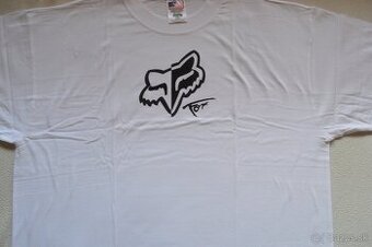 Predám kvalitné tričko biele fox