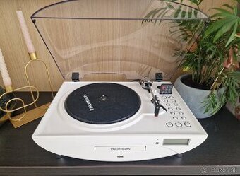 Gramofón s DO + CD Rádio USB AUX 2x reproduktory