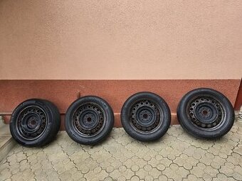Plechové disky 5x114,3 R16 + MICHELIN 205/55 R16 91V