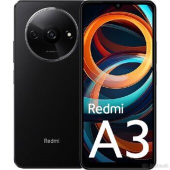 Xiaomi Redmi A3 3GB/64GB Midnight Black – nový so zárukou