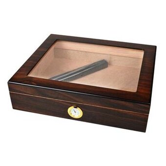 Humidor Top Walnut na 25 cigár