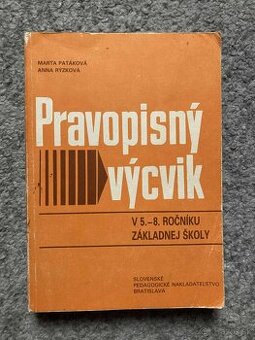 Pravopisný výcvik v 5.-8. ročníku základnej školy