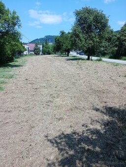 Stavebný pozemok.