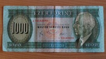 Bankovky - Maďarsko 1983 - 1000 forintov