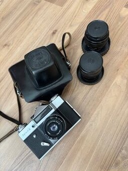 Zenit-E fotoaparát + 2 objektívy