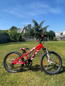 Detsky odpruzeny bicykel SCOTT velkosti 20