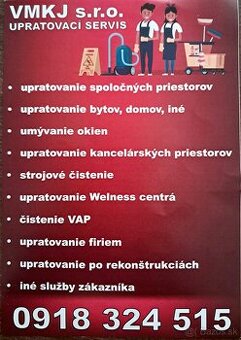 UPRATOVACIE SLUŽBY