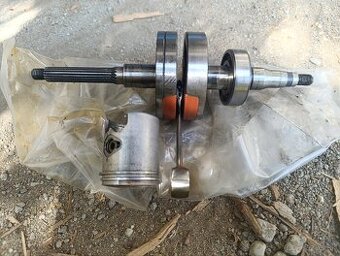 Yamaha Aerox blok, piest, kľuka - 1