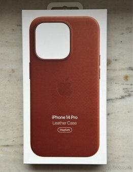 iPhone 14 Pro Leather Case Magsafe Umber