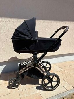 Cybex Priam rose gold + isofix základňa