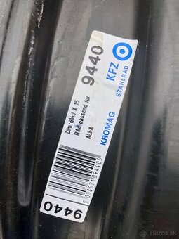 Plechové disky 5x98 R15