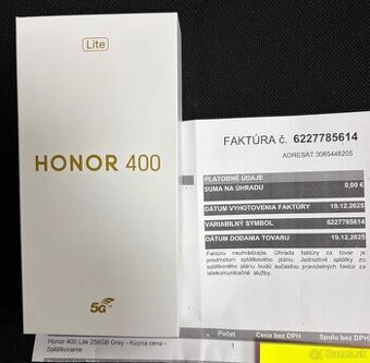 HONOR 400 Lite Velvet Grey 8GB/256GB
