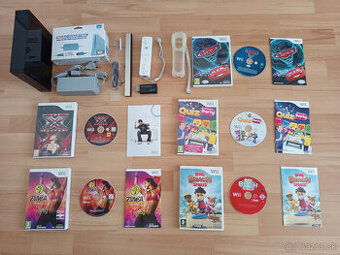 Nintendo Wii - konzola + 10 hier pre celú rodinu