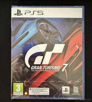 Gran turismo 7 PS5 nova zabalená