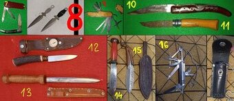 druhý konvolut - Nože a bodáky zo zbierky na predaj...18+