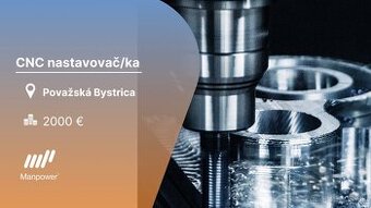 CNC nastavovač/ka
