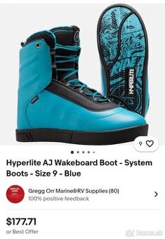 nove wake topanky HYPERLITE AJ boots velkost 42