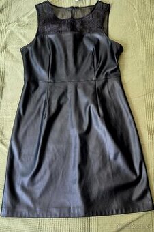 Koženkové šaty Only xl