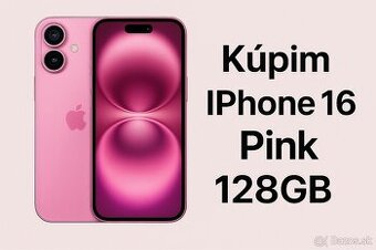 Kúpim iPhone 16 Pink