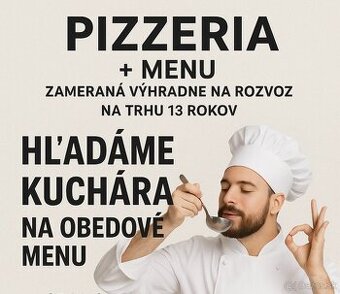 Kuchár na menu  do 15.00