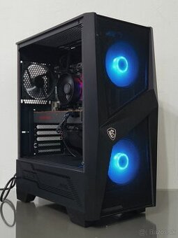 Herný PC – AMD RYZEN 5 3600, RX 5700 8GB, 16GB ram, 500GB