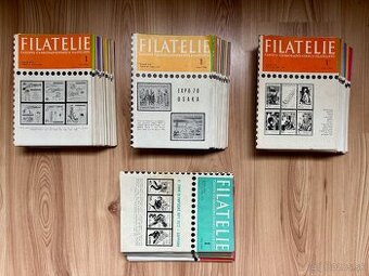 Filatelistická literatúra časopisy Filatelie r.1969-72