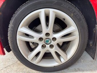Original disky Škoda 5x100 205/45 r16
