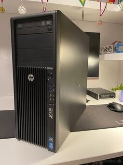 HP Z420 Workstation / 8 Jadier / 16 Vlákien / 16 Gb RAM