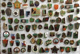 odznaky - bane, baníci, OKD, Nováky, Jáchymov, .......