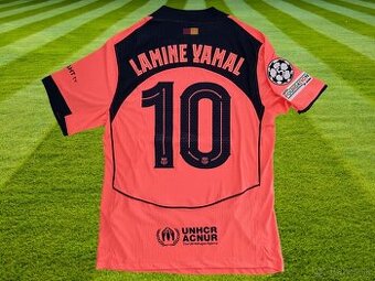 Lamine Yamal dres FC Barcelona 25/26 XL Authentic orange