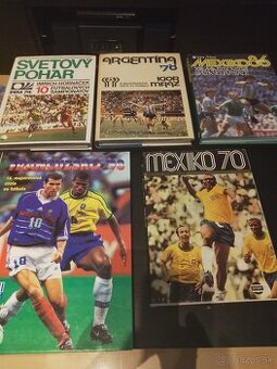 Predám knihy o futbale