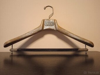 Luxusné oblekové ramienka - imitácia dreva - 13kusov