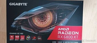 Predám GIGABYTE Radeon RX 6800 XT 16GB