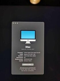 iMac 21,5 2017 4K klávesnica, trackpad - 1