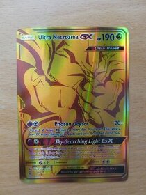 pokémon karta Ultra Necrozma GX golden