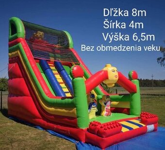Skákací hrad, cukrova vata, skakaci hrad, Prenájom