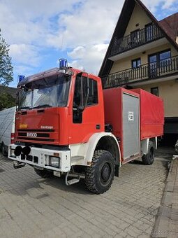 Iveco Eurocargo 4x4 Top stan Ako novy 28tysic km hasici Vrtn