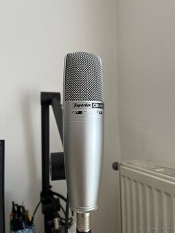 Predám set Superlux CMH8B + M-Audio M-Track Duo + pop filter