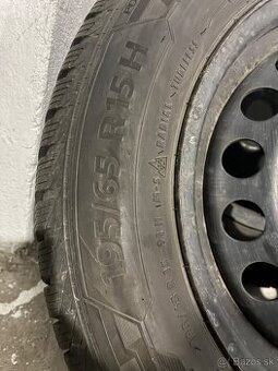 Zimné pneu s diskami 5x112 195/65 r15
