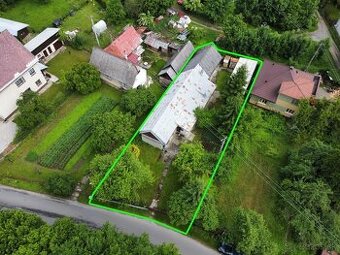 Domček so záhradou / 592 m2 / - Dolná Mariková