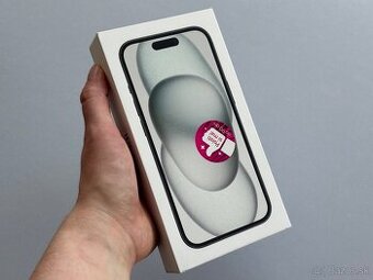 Neaktivovaný Nový iPhone 15 128GB Black